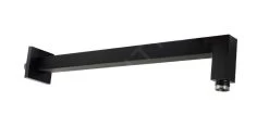 Paffoni Ringo West - Douchearm SQUARE, Lengte 400 Mm, Mat Zwart ZSOF063NO