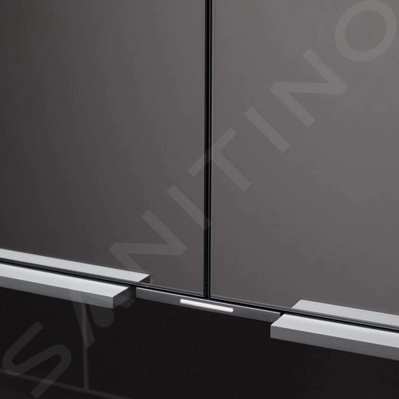 Keuco Royal Match - Spiegelkast Met LED-verlichting, Inbouw, 650x700x149 Mm, Zilver Geanodiseerd 12811171311 - Image 4