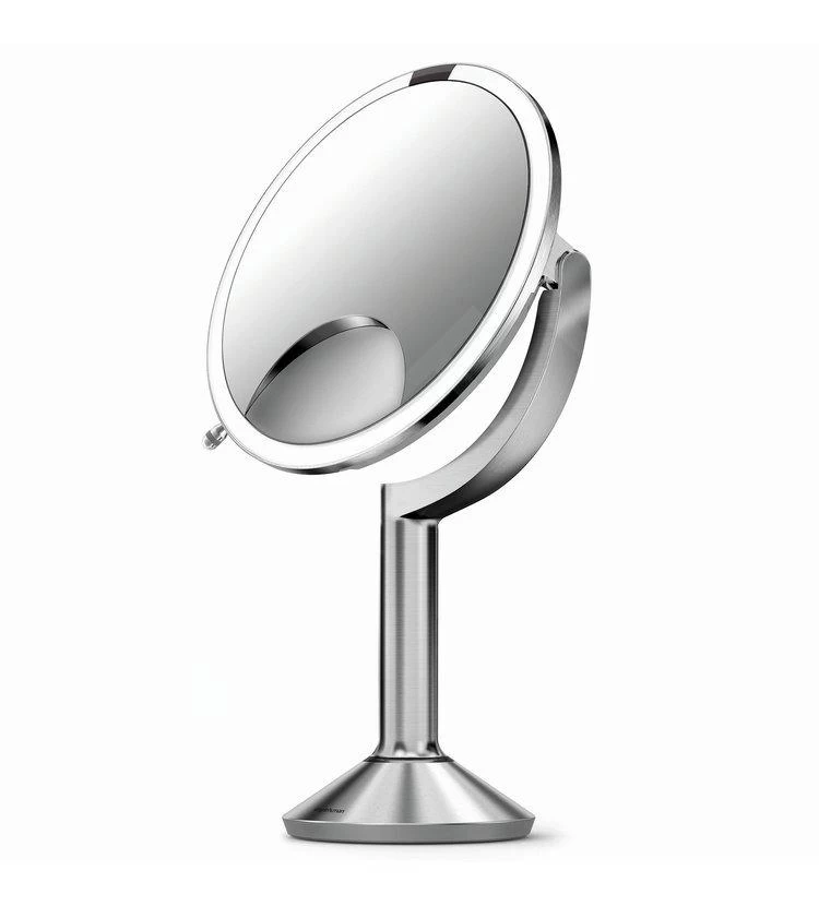 Simplehuman Make-up Spiegels - Cosmetica Spiegel Met LED Verlichting, Gebrosteld Rvs ST3024 - Image 3