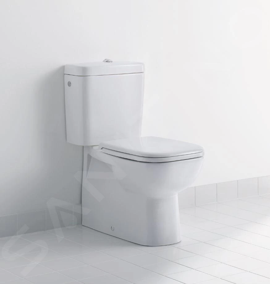 Duravit D-Code - Reservoir 385x170 Mm, Aansluiting Rechts/links, Alpine Wit 0927000004 - Image 2