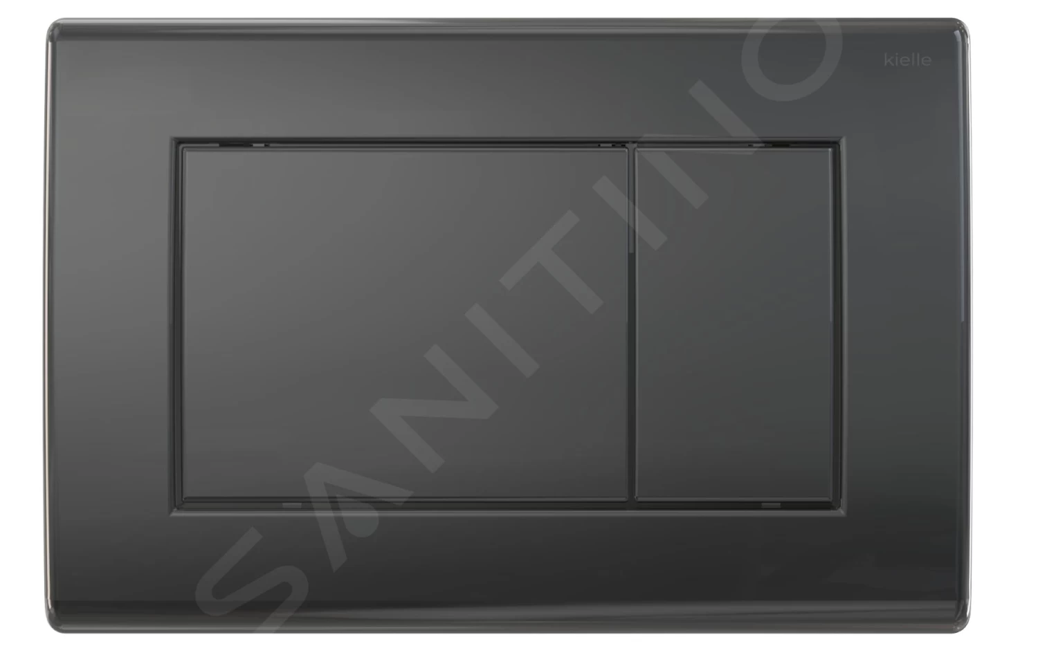 Kielle Genesis - Set Voorwandinstallatie, Toilet Gaia, Toiletbril Softclose En Bedieningspaneel Gemini III, Mat Zwart 30505SS12 - Image 5