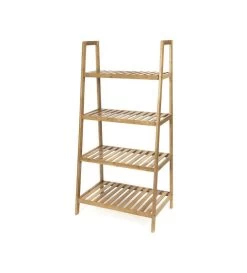 Compactor Free - Rek Met Planken 600x355x1205 Mm, Bamboe RAN7168