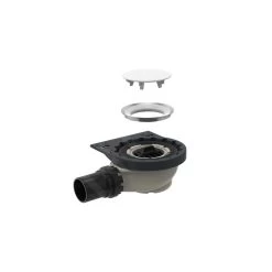 Geberit Setaplano - Afvoerset Voor Douchebakken, Met Framehouder 154.017.00.1