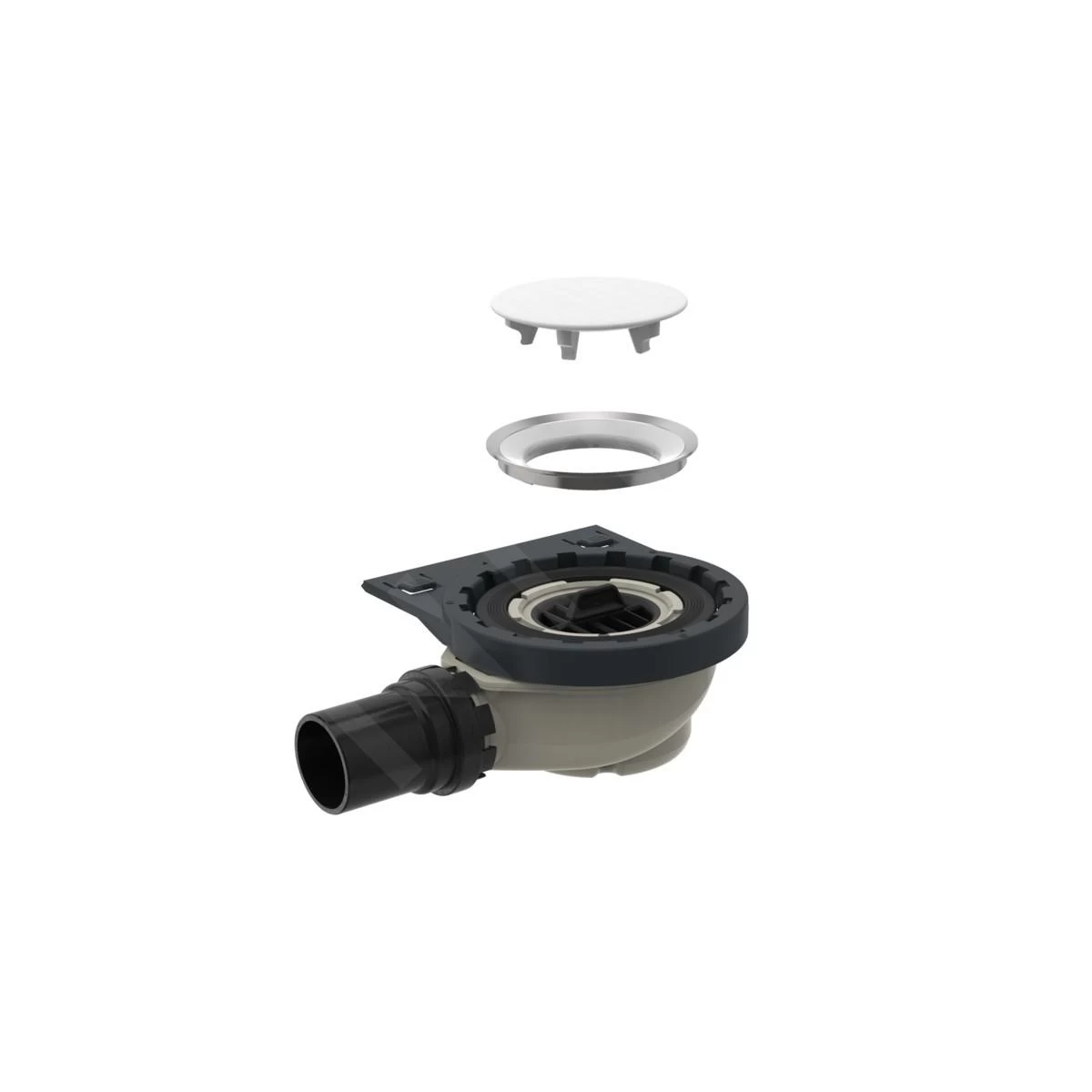 Geberit Setaplano - Afvoerset Voor Douchebakken, Met Framehouder 154.017.00.1