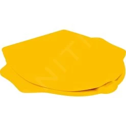 Geberit Bambini - Kinder Wc Bril Met Ondersteunende Functie, Met Softclose, Geel 573367000