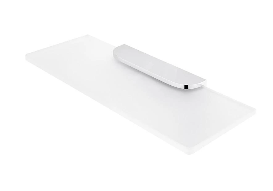 Nimco Nikau - Plank, Lengte 300 Mm, Mat Glas/chroom NK 30091B-30-26