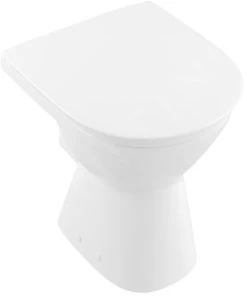 Villeroy & Boch ViCare - Staande Toiletpot, Afvoer Achteraan, CeramicPlus, Alpine Wit 468310R1