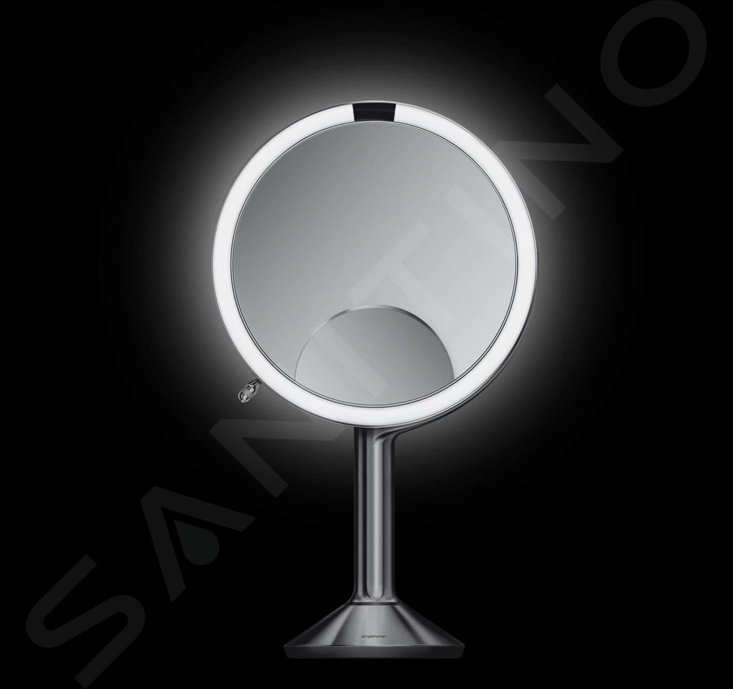 Simplehuman Make-up Spiegels - Cosmetica Spiegel Met LED Verlichting, Gebrosteld Rvs ST3024 - Image 9