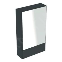 Geberit Selnova Square - Spiegelkast 850x493x176 Mm, 2 Deuren, Mat Lava 501.414.JK.1