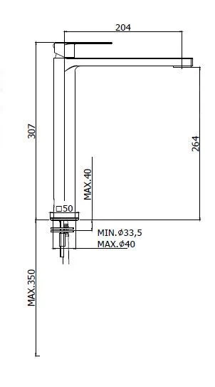 Paffoni Tango - Wastafelkraan, Chroom TA081CR - Image 2