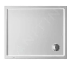 Duravit Starck Slimline - Douchebak 900x750x45 Mm, Antislip, Wit 720117000000001