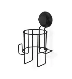 Compactor Bestlock - Haardrogerhouder Met Zuignap, Zwart RAN9780