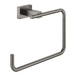 Grohe Essentials Cube - Handdoekhouder, Geborsteld Hard Graphite 40510AL1
