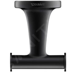 Duravit Starck T - Dubbele Handdoekhaak, Zwart Mat 0099304600