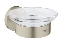 Grohe Essentials - Zeepschaal Met Houder, Geborsteld Nikkel 40444EN1