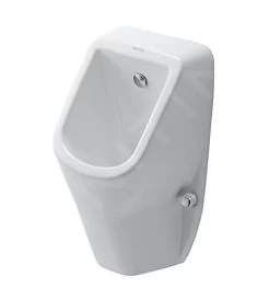 Duravit D-Code - Urinoir, Achterinlaat, Rimless, Alpine Wit 0829300000
