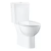 Grohe Bau Ceramic - Duoblok Toilet Met Reservoir En Softclose Toiletzitting, Rimless, Alpine Wit 39496000